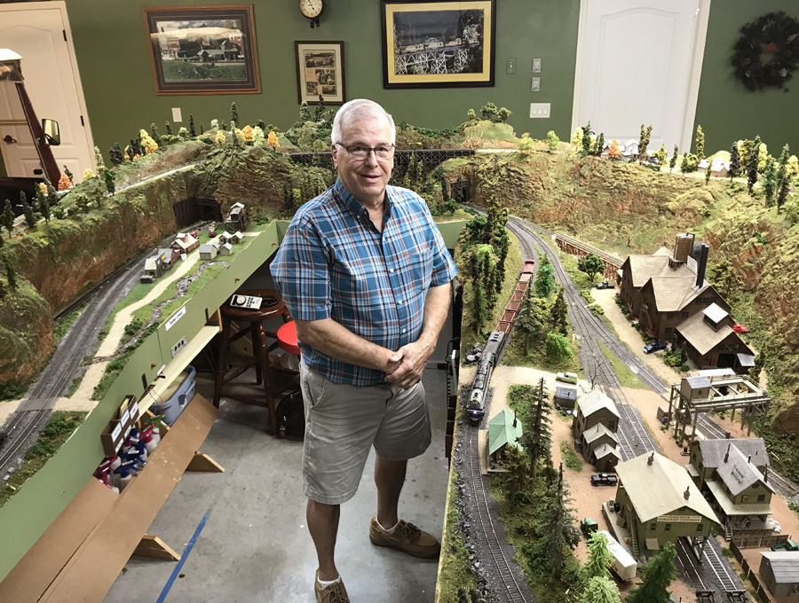 Villager’s huge model railroad a sight to see